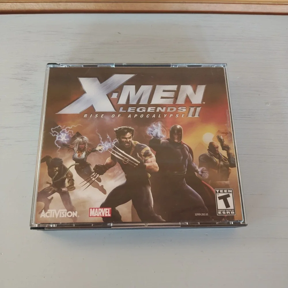 X-Men Legends 2: Rise of Apocalypse - PC, No Manual‎ No Box